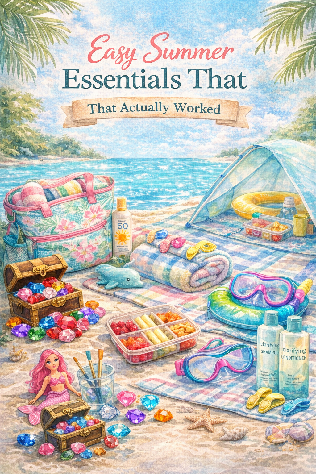 The $200 Shopping Trip That Saved My Teacher- Mom-Summer:
Pool & Beach Essentials That Actually Worked